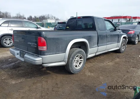 2003 Dodge Dakota Sport из США, поврежденный, VIN 1D7HL32X53S273651